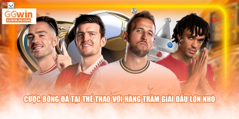 Cược bóng đá tại thể thao với hàng trăm giải đấu lớn nhỏ